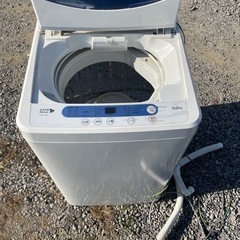 洗濯機　5.0kg ヤマダ　17年製　の画像