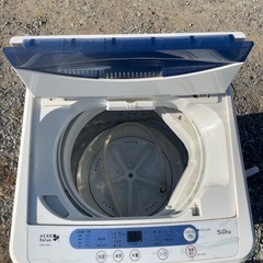 洗濯機　5.0kg ヤマダ　17年製　の画像