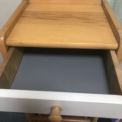 ■HIKARI■木製収納棚■引き出し付き■の画像