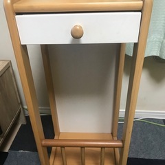 ■HIKARI■木製収納棚■引き出し付き■の画像