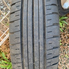 14インチアルミホイール+ノーマルタイヤの画像