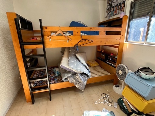 二段ベット電気電源付き