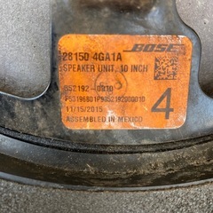 スカイライン　HV37  右フロントスピーカーの画像