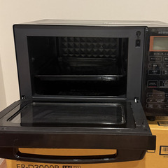アイリスオーヤマ 電子レンジ BLMO-F1801-B 2021年製【0円・引き取り限定】の画像