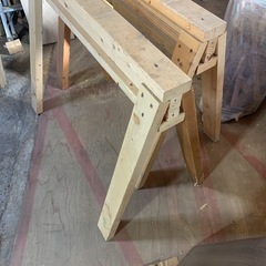 作業台　2個セット　DIY　ウマ　 ペケ台　馬　大工　日曜大工の画像