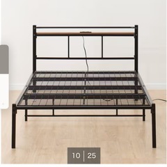 ニトリ　パイプベッドの画像