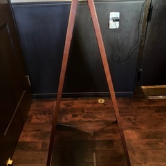 店舗用木製メニュースタンドの画像