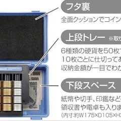 ナカバヤシ　キャッシュキャリーケース NC-201Bの画像