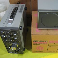 アマチュア無線機　トリオ　TS-520V ジャンク　専用スピーカー付きの画像