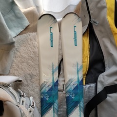 スキー板（Elan）・ストック・ブーツ（23.5cm）レディースの画像