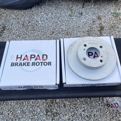 新品★スズキ車用★ワゴンRパレットスペーシアラパン等ブレーキローター左右セットの画像