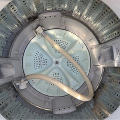 配達設置無料 アクア 洗濯機 6kg 高濃度クリーン洗浄 風乾燥機能付の画像