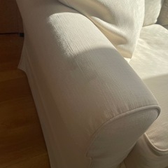 ニトリ 2Pソファ　カーシーKD WHの画像