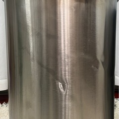 　ゴミ箱 ダストボックス トラッシュカン  ステンレス 筒形 蓋 ごみ箱 インナー 付き シリンダー 型 おしゃれ かっこいい 玄関 キッチン ゴミ箱　の画像