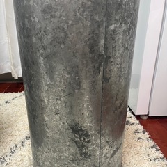 　ゴミ箱 ダストボックス トラッシュカン  ステンレス 筒形 蓋 ごみ箱 インナー 付き シリンダー 型 おしゃれ かっこいい 玄関 キッチン ゴミ箱　の画像