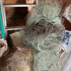 鳥よけネット　ロープ多数の画像