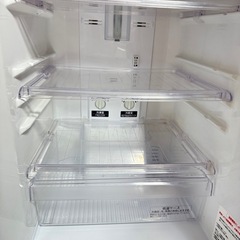 MITSUBISHI 冷蔵庫 2ドア ブラック MR-P15W-B 2013年製の画像