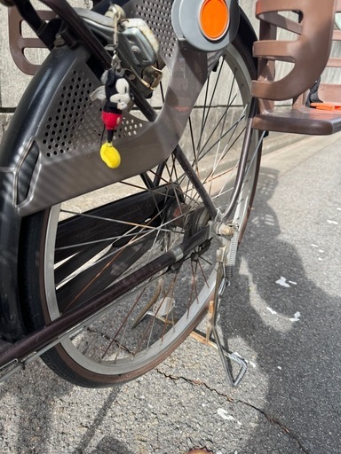 バンビーノ チャイルドシート付き自転車 ※直接引き取りのみ バンビーノ