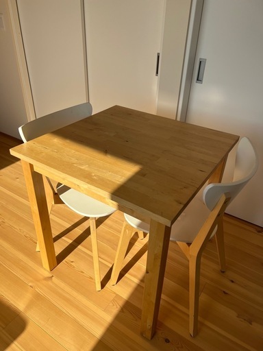 IKEA ダイニングテーブルセット2人用