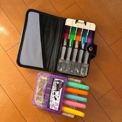 彫刻刀セット 2個 中古の画像