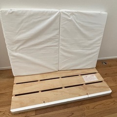 値下げ、近日処分　そいねーる　ホワイト　敷マットレス相談の画像