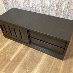 テレビボード　ブラウンの画像