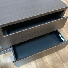 テレビボード　ブラウンの画像