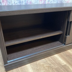 テレビボード　ブラウンの画像