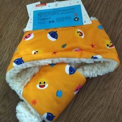 BABYSHARK/ベイビーシャーク☆新品未使用！マフラー[オレンジ]の画像