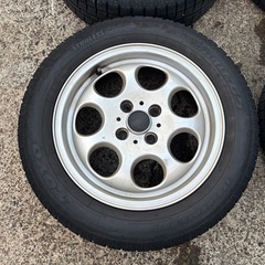 アクア スイフト175/65R15 スタッドレスタイヤ アルミ付き4本セットの画像