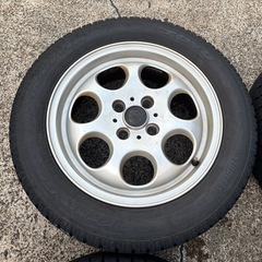 アクア スイフト175/65R15 スタッドレスタイヤ アルミ付き4本セットの画像