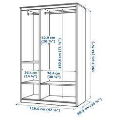 割引！服が多すぎて、スペース、優れた収納、ワードローブが必要ですの画像