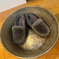 真鍮製 ボウル たらい の画像