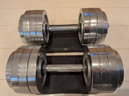 可変式ダンベル20kg×2個美品 (relaxdjz) 新潟のフィットネス