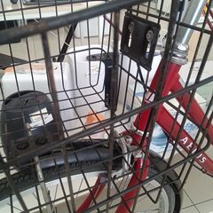 ★リユースのサカイ日立店★HJ8384 マルイシ 自転車 不明 レッド クリーニング済み の画像