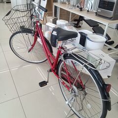 ★リユースのサカイ日立店★HJ8384 マルイシ 自転車 不明 レッド クリーニング済み の画像