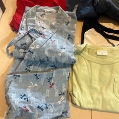 95cm子供服　ブーツ　甚平　帽子　　　　の画像