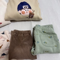 子供冬服90cmの画像