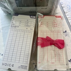 タイムレコーダーの画像