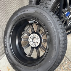 185/65/15アルミホイール付きスタッドレスタイヤの画像