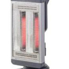 値下げ【未使用品・箱入り】 遠赤外線ストーブ（リモコン付） MS-M1007R-S（シルバー） メタルヒーターの画像