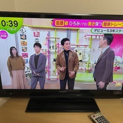 32型SHARPテレビ
の画像