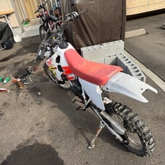 CRM50エンジン実働の画像