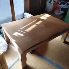 値下げ【未使用】座卓の画像