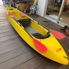 ボトムクリヤーカヤックの画像