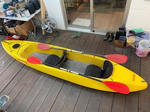 ボトムクリヤーカヤック