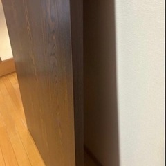 エイ・アイ・エス (AIS)　Table Kits　天板 幅140cm 奥行85cm ダークブラウン TBK-1485TB DBRの画像