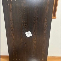 エイ・アイ・エス (AIS)　Table Kits　天板 幅140cm 奥行85cm ダークブラウン TBK-1485TB DBRの画像