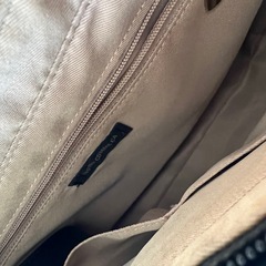 コムサ　黒ショルダーバッグの画像