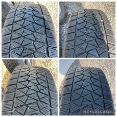 中古スタッドレス225/65R17ブリザック4本セット　RAV4、デリカ等の画像